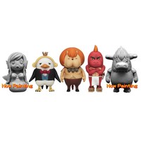 「よんでますよ、アザゼルさん。～しょうかんますこっと～」のラインナップ。写真の5体に加え、スペシャルフィギュア1体が用意される。（C）久保保久／講談社