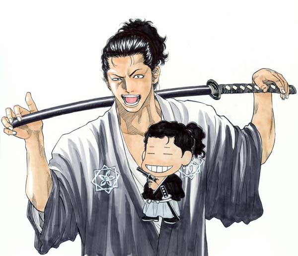 柳内大樹の新連載「新説！さかもっちゃん」カット。（C）柳内大樹／集英社