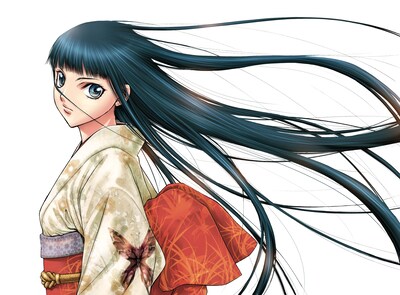 「XBLADE」9巻に使用されるカラーイラスト。このイラストがどのような装丁に仕上がるのか、期待が高まる。(C)士貴智志/イダタツヒコ/講談社