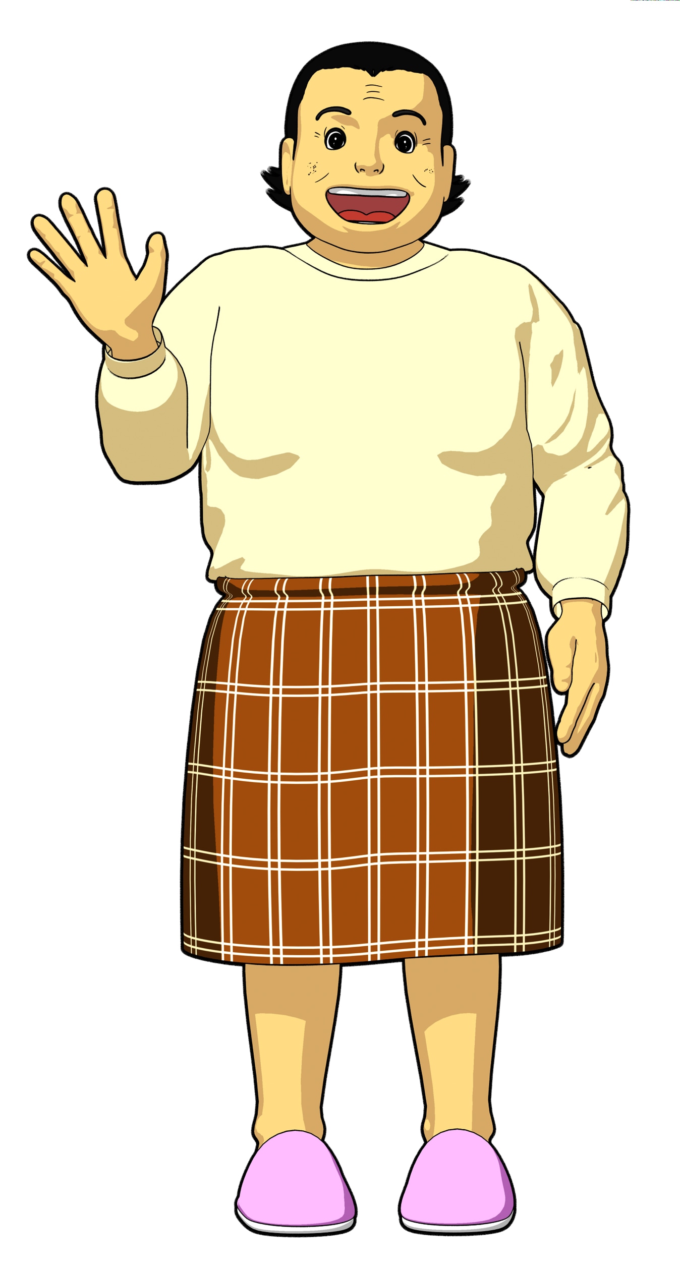 まことちゃんのババリン・沢田タツ。(C)楳図かずお／小学館