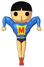 マッチョメマン。(C)楳図かずお／小学館