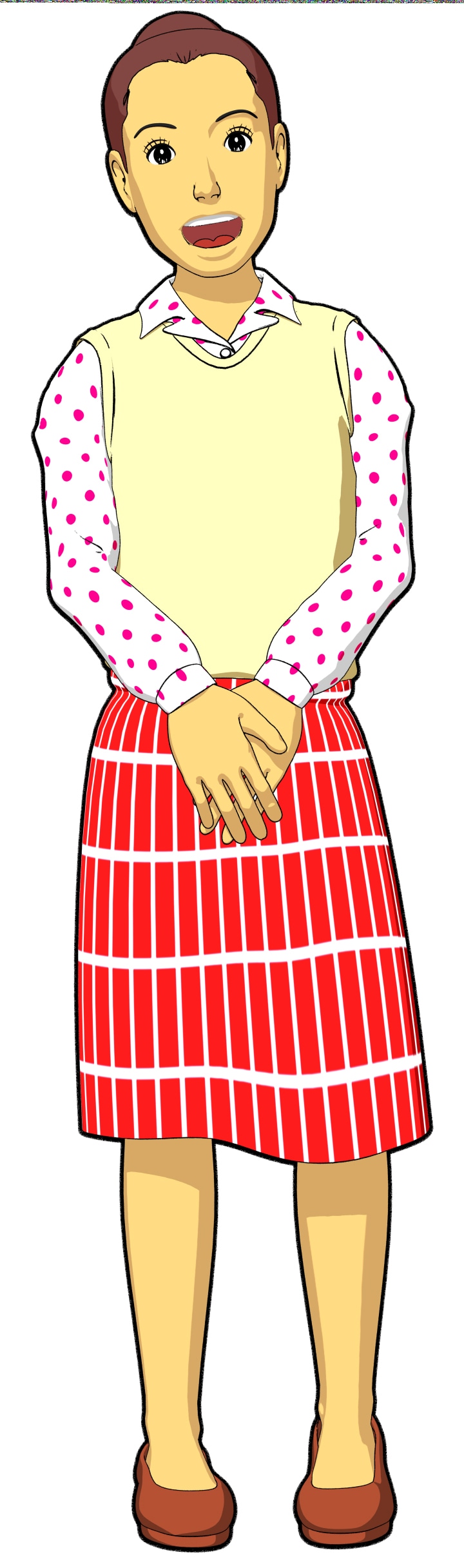 まことちゃんのママリン・沢田貴世子。(C)楳図かずお／小学館