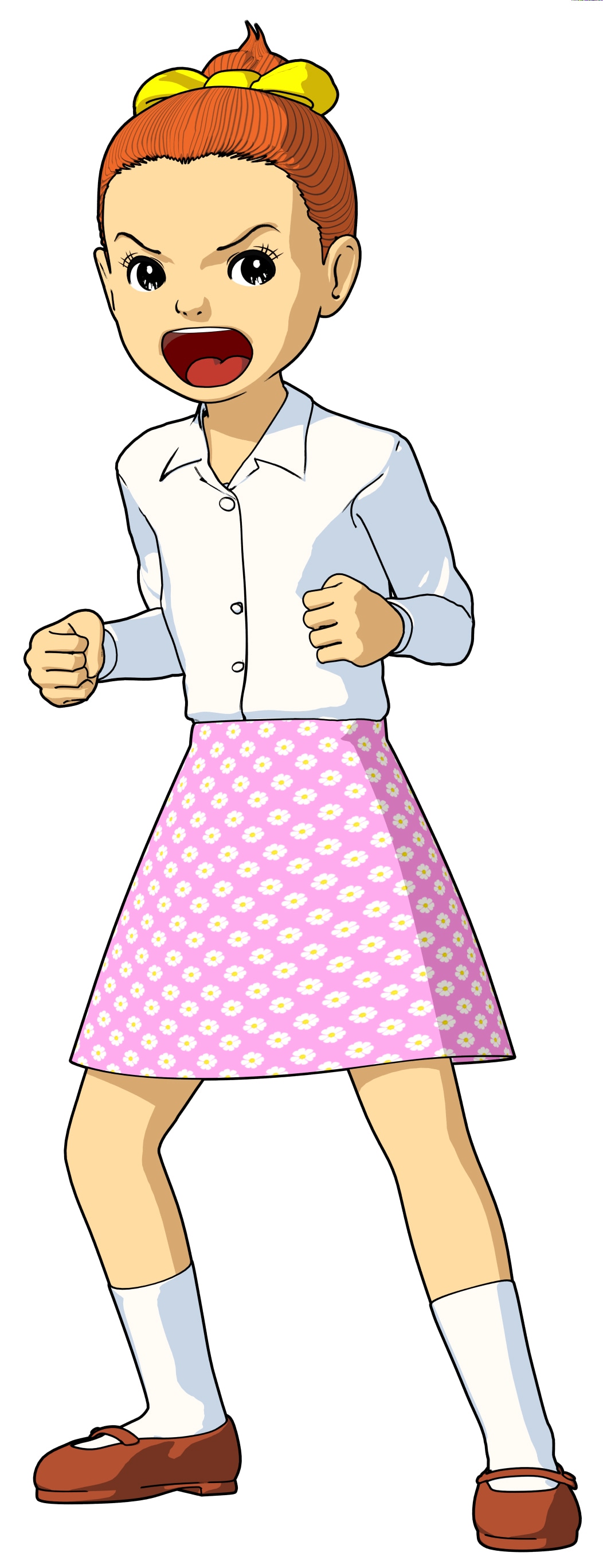 まことちゃんの姉・沢田美香。(C)楳図かずお／小学館