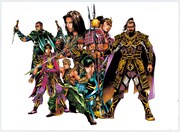 北方謙三が原作を務める長沢克泰「楊家将」カット。