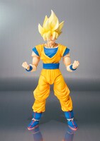 スーパーサイヤ人化する時の構えも、もちろん作れる。（C）バードスタジオ/集英社・フジテレビ・東映アニメーション