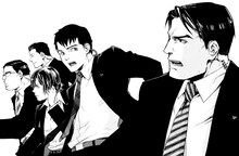 週刊ビッグコミックスピリッツ9号からスタートする「SP　警視庁警備部警護課第四係」カット。(C)金城一紀・灰原薬／「ＳＰ」・小学館／ビッグコミックスピリッツにて連載中