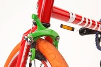 貞本こだわりのブレーキキャリパーもレイモデル同様。撮影：花渕浩二