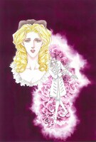 プレゼントされるポストカードは今回のフェア対象商品の表紙をイメージしたもの。写真は「ばらの騎士」版ポストカード。※画像はイメージ。（C）Harumo Sanazaki／SHODENSHA Inc.