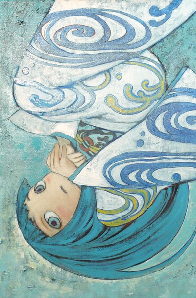 「冬絵・展」vol.6のフライヤー。(C)kei toume・MAT