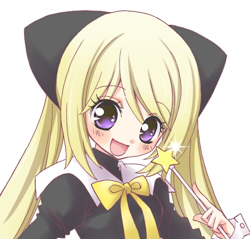 やぶうち優「まほちゅー！」カット。頭についた黒い三角は耳にあらず。正体は第1話で明らかに。(C)やぶうち優/小学館