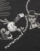 「魔少年ビーティー」をイメージした「COOL SHOCK B.T.」のバックには主人公・ビーティーのイラストがあしらわれる。(C)Hirohiko Araki / SHUEISHA