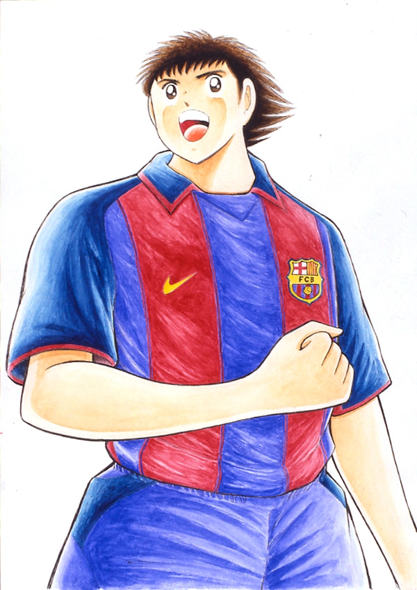 高橋陽一「キャプテン翼」の最新シリーズ「キャプテン翼 海外激闘編 EN LA LIGA」イメージカット。(C)高橋陽一／集英社