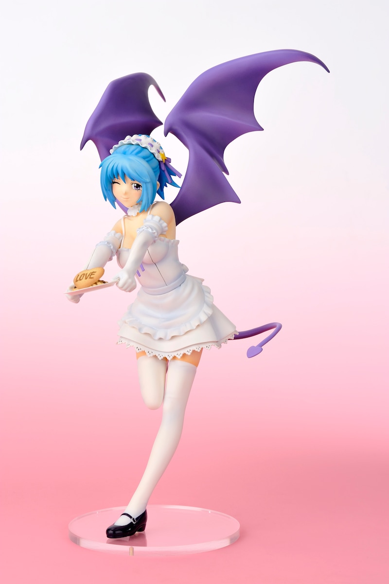 集英社のサイト「Mekke!」でのみ販売されるフィギュア、黒乃胡夢白メイドバージョン。(C)池田晃久／集英社・陽海学園新聞部