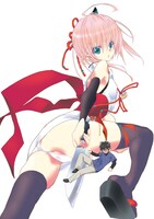 上田キク「〆切様におゆるしを」カット。