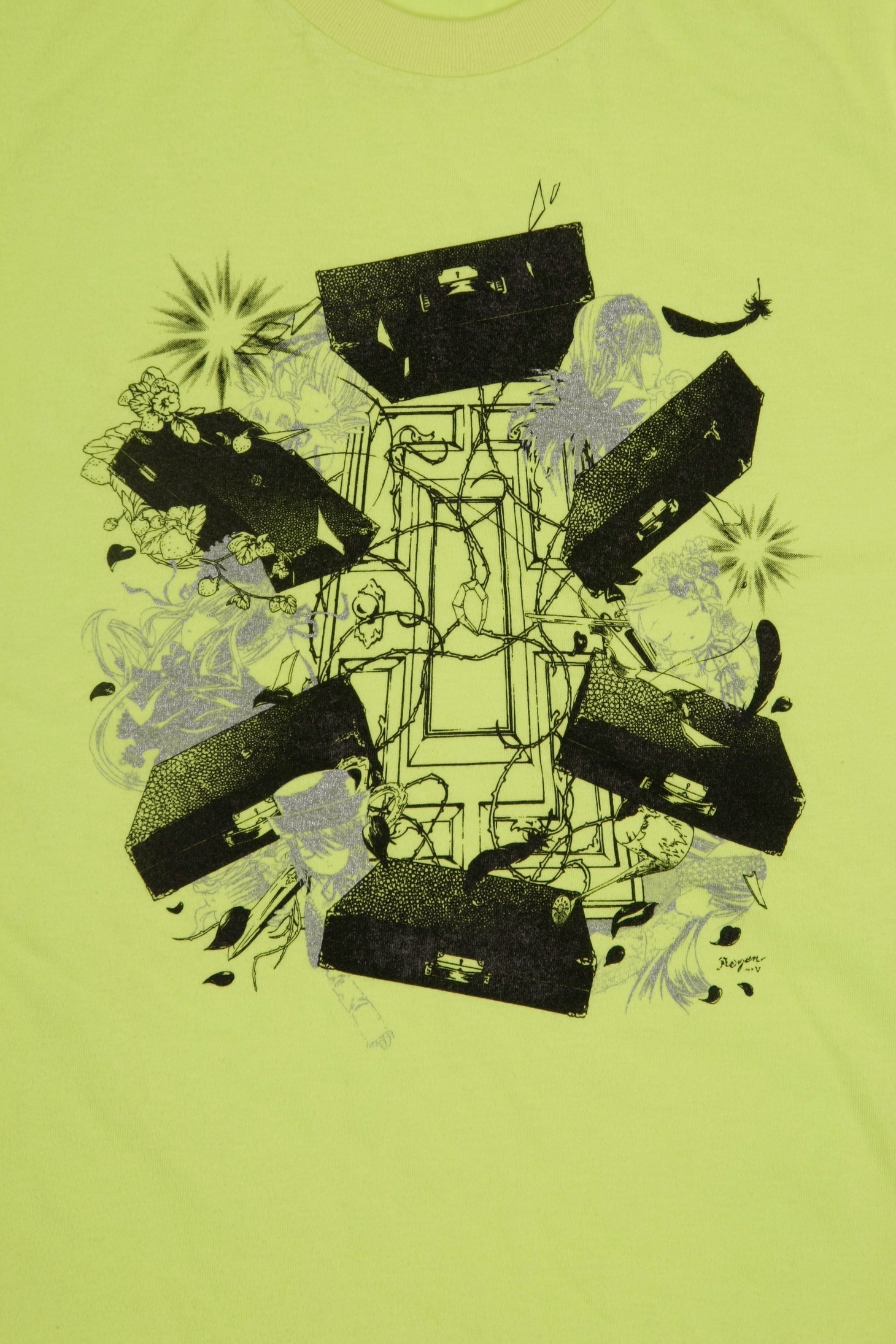 「ローゼンメイデン×MANGART BEAMS T」フロント部のプリント。(C)PEACH-PIT／集英社