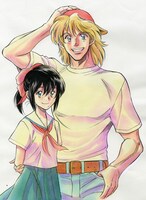 4月12日発売の5月号からスタートする村枝賢一「妹先生 渚（仮）」カット。