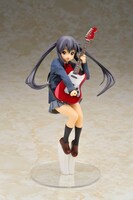 あずにゃんこと中野梓1/8フィギュア。トレードマークのツインテールがなびく。（C）かきふらい・芳文社／桜高軽音部