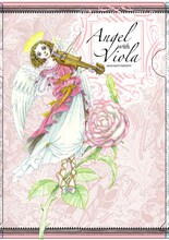 月刊flowers4月号から3号連続展開される、萩尾望都描き下ろしクリアファイルのひとつ。