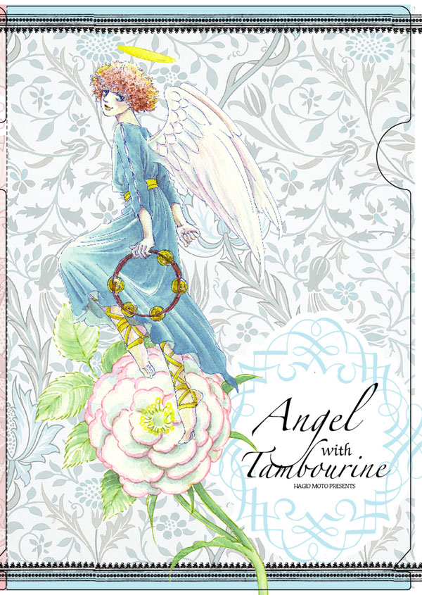 月刊flowers4月号から3号連続展開される、萩尾望都描き下ろしクリアファイルのひとつ。
