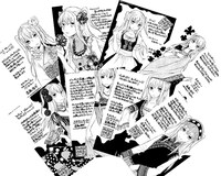 「まりあ†ほりっく」6巻購入特典ペーパー。もちろん遠藤の描き下ろし。