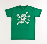 ウソップ海賊団の海賊旗をイメージした「ウソップ」Tシャツ。(C)尾田栄一郎/集英社・フジテレビ・東映アニメーション