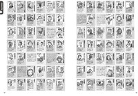 キャラクター紹介ページ。通行人まで網羅されている。