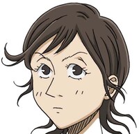 有里のキャラクター設定画、顔アップ。（C）ツジトモ・綱本将也・講談社／NHK・総合ビジョン