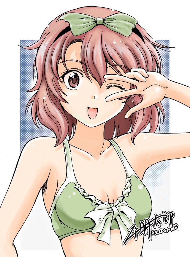 マグマニで配布されるブロマイド。