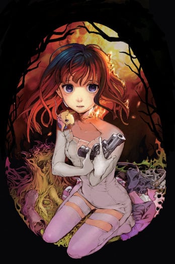 マルドゥック・スクランブル 特典 イラストカード 書店のクジで当たる、4等の特製消しゴムに使用される