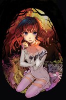 書店のクジで当たる、4等の特製消しゴムに使用される「マルドゥック・スクランブル」のイラスト。