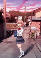 書店のクジで当たる、4等の特製消しゴムに使用される「惡の華」のイラスト。