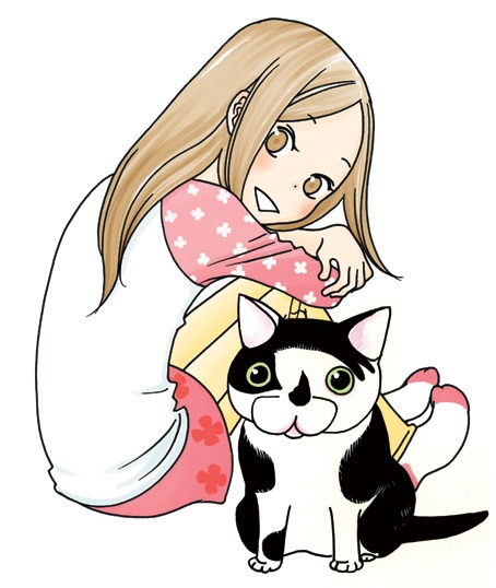 次号フィールヤング5月号に付属するコラボポストカードのイラスト。