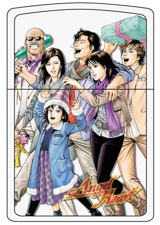「エンジェル・ハートZippo第4弾“30thAnniversary”モデル」表面イメージ。※画像は制作中のため実物とはデザインが異なる場合があります。