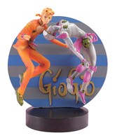 A賞「ジョルノ・ジョバァーナ＆ゴールド・エクスペリエンスフィギュア」。［サンプル写真撮影］井上写真スタジオ(C)LUCKY LAND COMMUNICATIONS／集英社