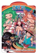 尾田栄一郎「ONE PIECE」のクリアブックマーカー。