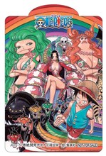 尾田栄一郎「ONE PIECE」のクリアブックマーカー。