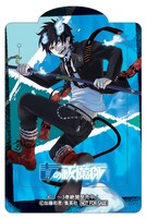 加藤和恵「青の祓魔師」のクリアブックマーカー。