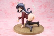 「1/8スケール　塗装済み完成品　おまもりひまり　緋鞠」。(C) 2009 的良みらん/富士見書房/おまひま製作委員会