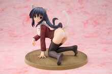「1/8スケール　塗装済み完成品　おまもりひまり　緋鞠」。(C) 2009 的良みらん/富士見書房/おまひま製作委員会