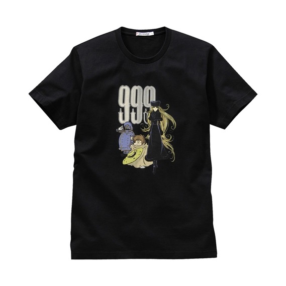 ジャパンマンガ・アニメT（銀河鉄道999・半袖）D (C)Leiji Matsumoto, Toei Animation