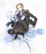 望月淳「PandoraHearts」11巻イラスト。
