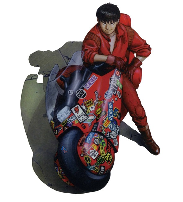 「AKIRA」DVD版の描き下ろしイラスト。(C)1998 マッシュルーム／アキラ製作委員会