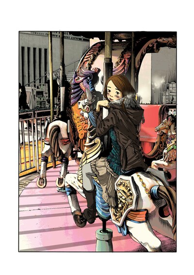 「Ctrl＋T　浅野いにおWORKS」収録イラストより。(C)浅野いにお／小学館