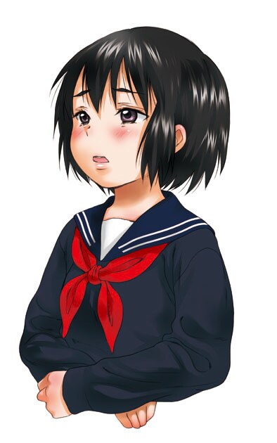 こだくさんの新連載「きょうの思春期」カット。