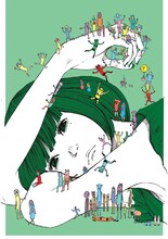 「Ctrl＋T　浅野いにおWORKS」より。(C)浅野いにお／小学館