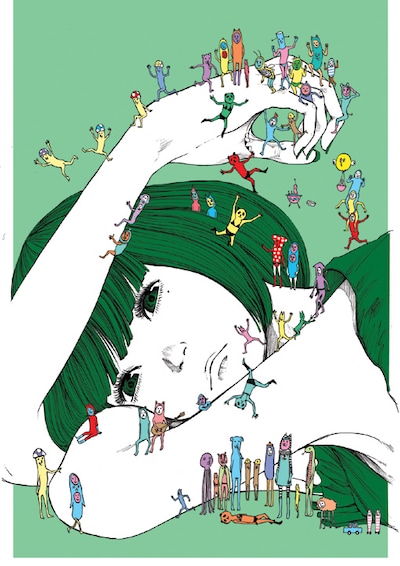 「Ctrl＋T　浅野いにおWORKS」より。(C)浅野いにお／小学館