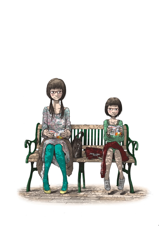 「Ctrl＋T　浅野いにおWORKS」より。(C)浅野いにお／小学館