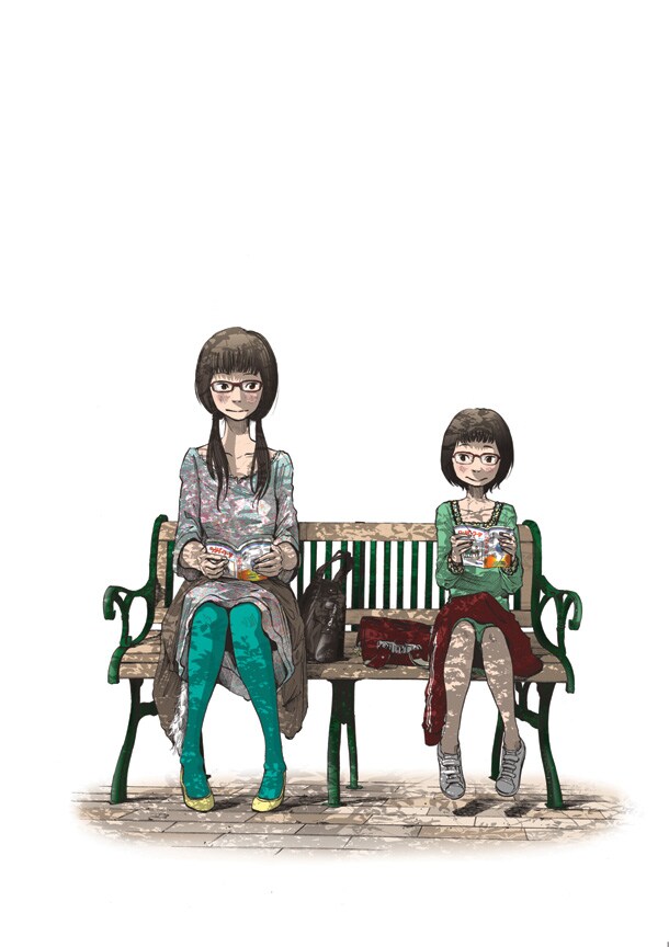 「Ctrl+T 浅野いにおWORKS」より。(C)浅野いにお/小学館
