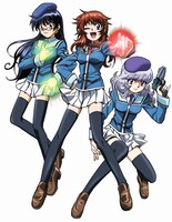 OVA「絶対可憐チルドレン～愛多憎生！奪われた未来？～」イメージ。(C)椎名高志・小学館／私立六條学院中等部