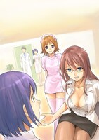 ヤングキングにて連載中「マンガで分かる心療内科」のカラーイラスト。第1巻は5月12日に発売だ。